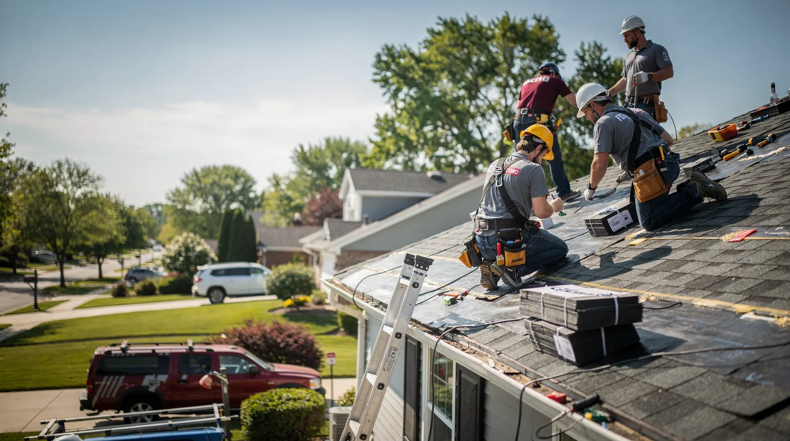 Roof Repair in Palmer, IL around you